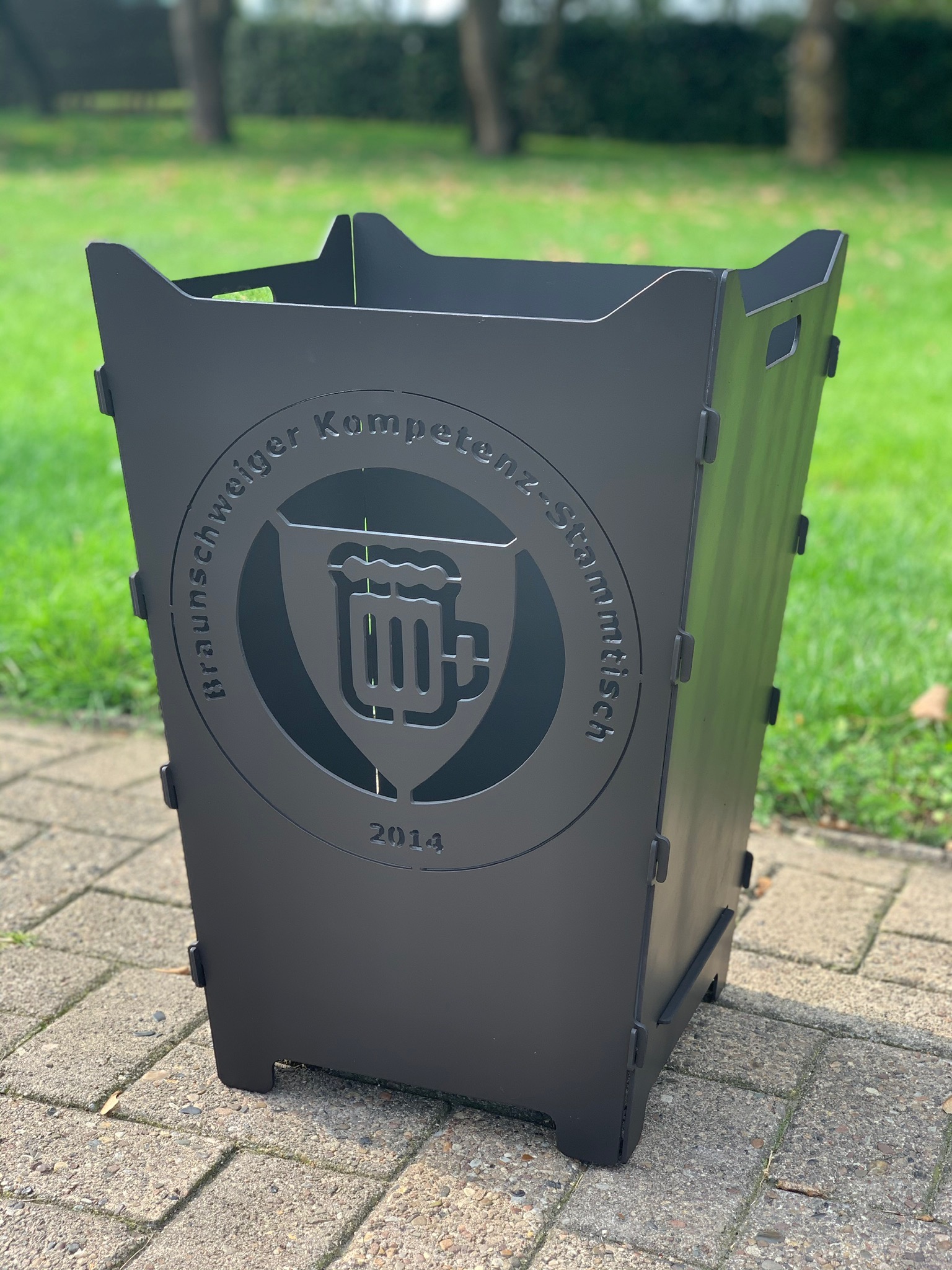 Feuerkorb Feuertonne Stammtisch Bier Braunschweig