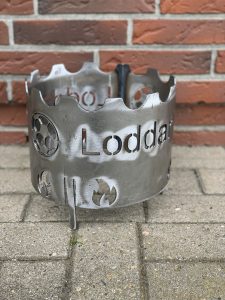 Feuerkorb Feuertonne Wokaufsatz Loddar Fussball1