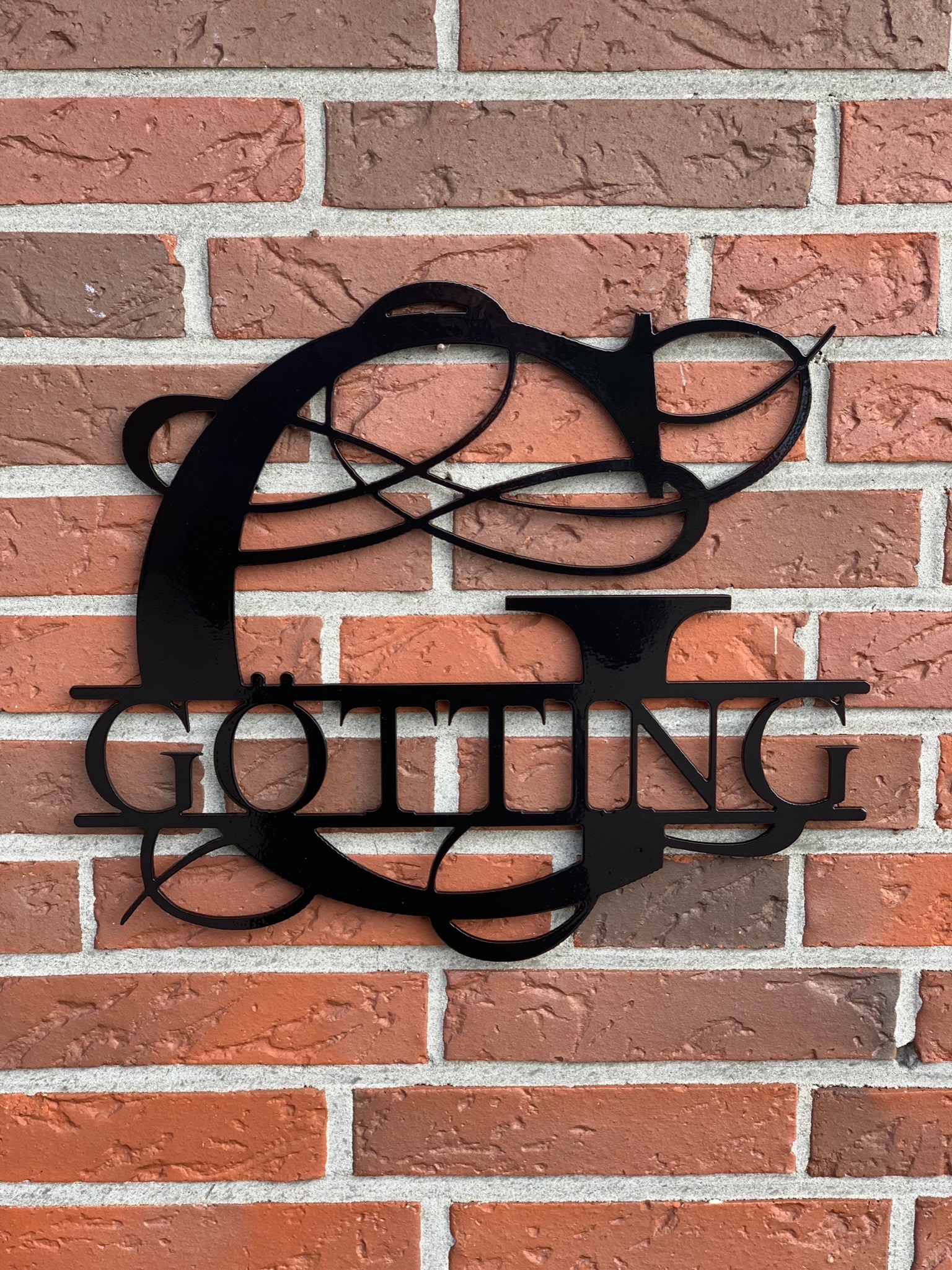 Monogramm Schriftzug Goettingen