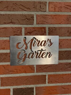 Edelstahl Miras Garten