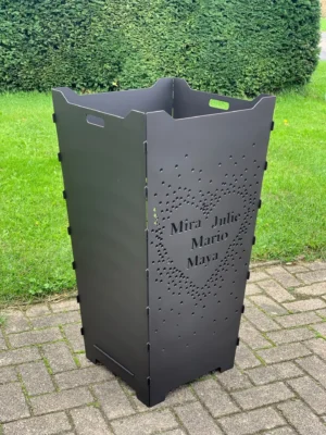 Motiv Herz gepunktet