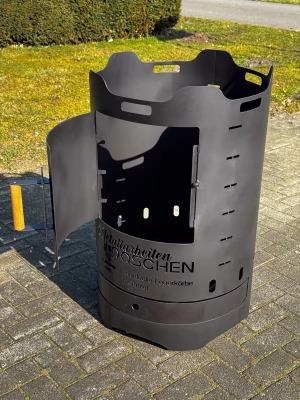 XXL Rund Brandet Metallarbeiten Looschen