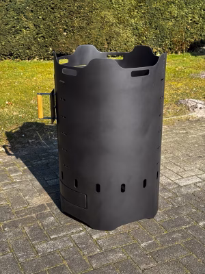 XXL Rund Brandet Metallarbeiten Looschen