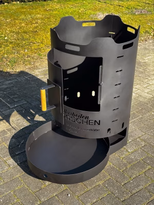 XXL Rund Brandet Metallarbeiten Looschen