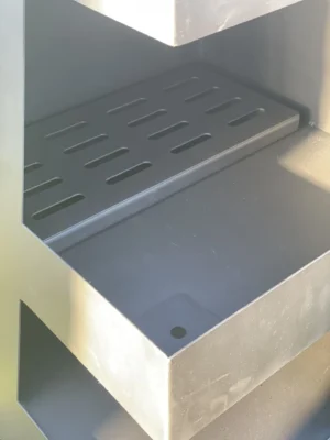 Feuertonne Brennkammer