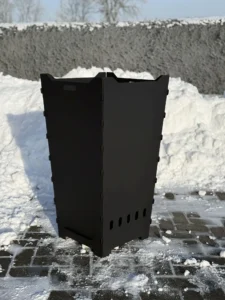 Großer Feuerkorb mit 100cm Höhe - mit Luftschlitz