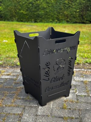 Motiv Wünsche mit Kleeblatt